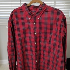 Chaps long sleeve button down XXL